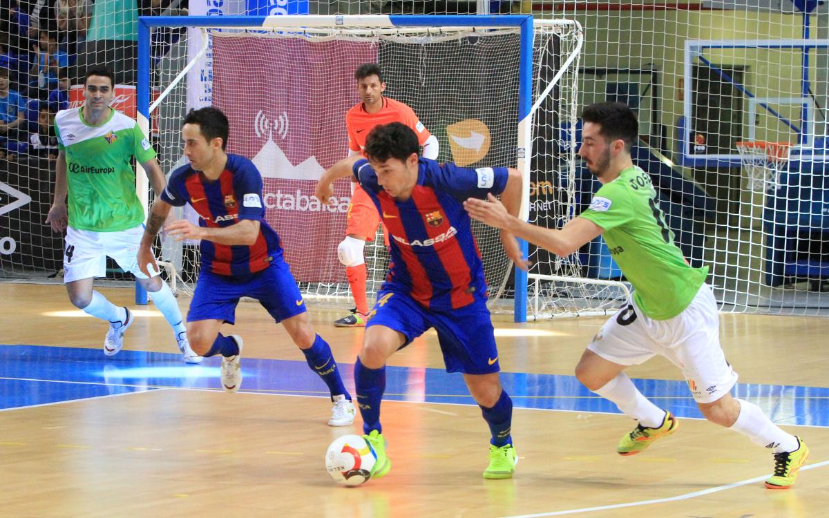 Palma Futsal – FC Barcelona Lassa: Son Moix torna a creuar-se en el camí (1-1)
