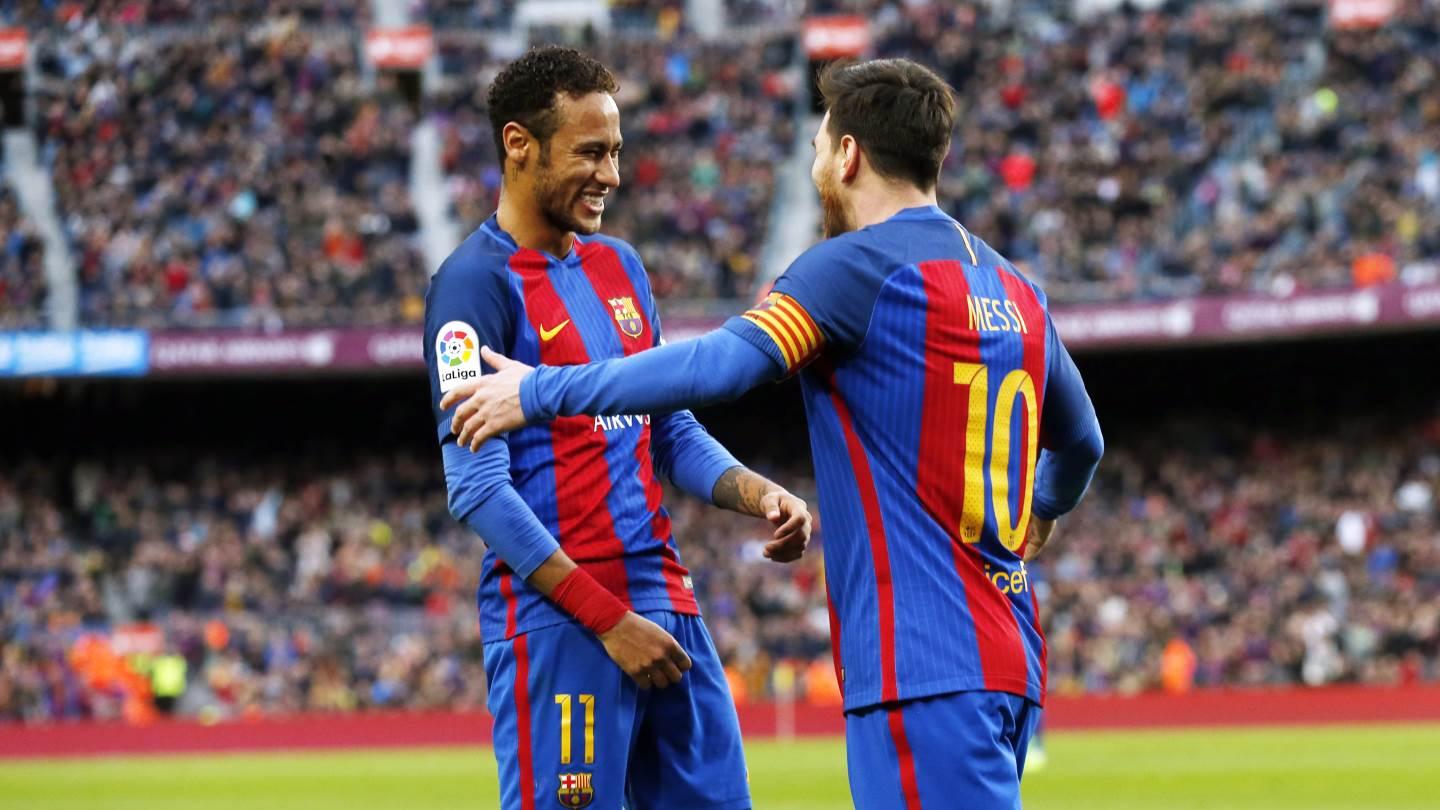 Neymar Jr: Messi was a great help when I first arrived