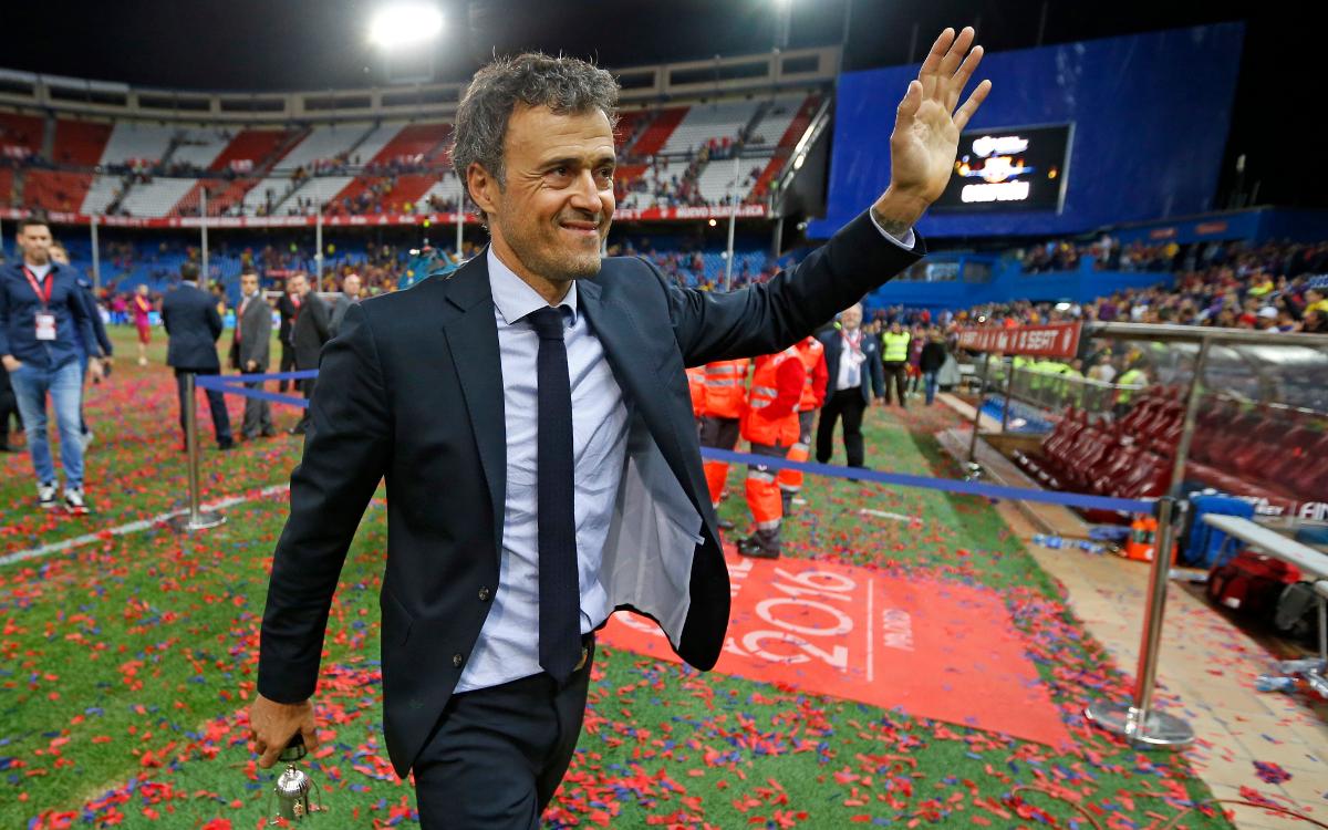 FC Barcelona's Luis Enrique shortlisted for Best FIFA Men’s Coach 2016