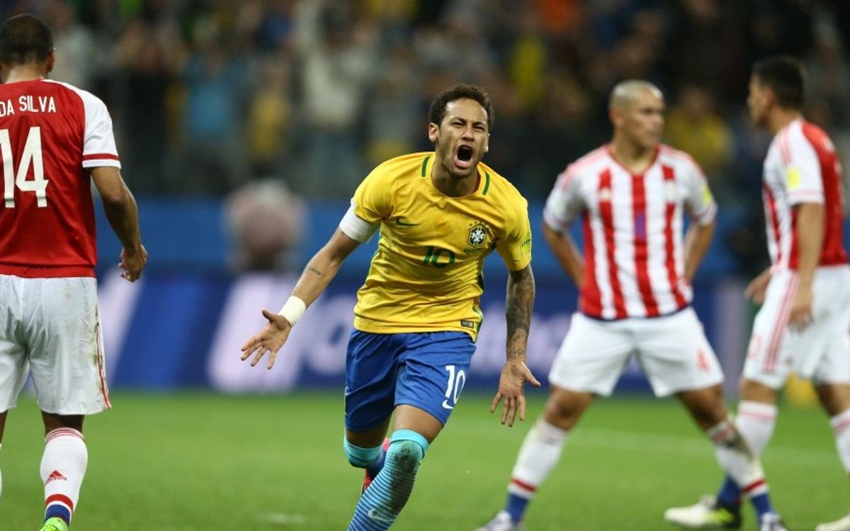 Neymar guide le Brésil vers la qualification pour la Coupe du Monde 2018