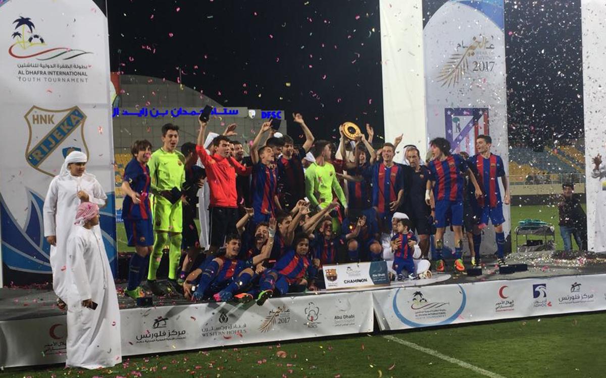 El Cadete A gana el Torneo Internacional Al Dhafra