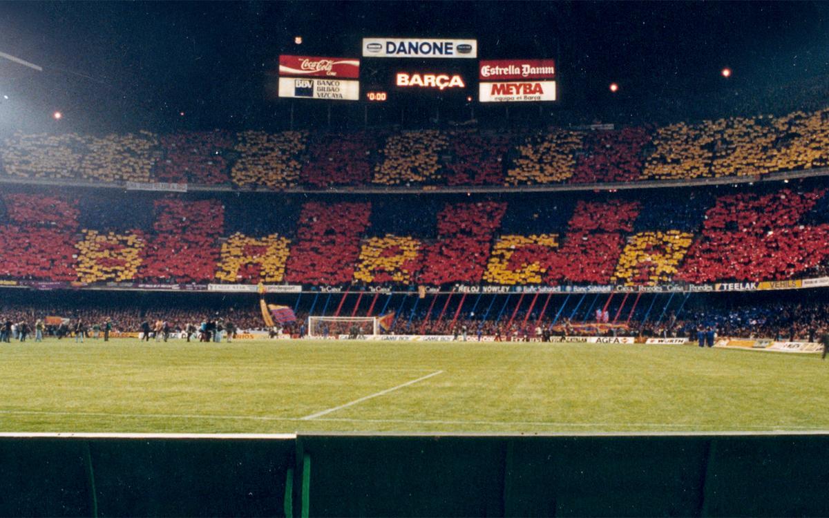 25 years since the first blaugrana mosaic