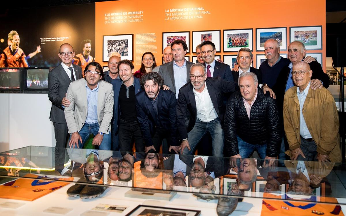 Wembley 25 Exhibit opens at FC Barcelona Museum