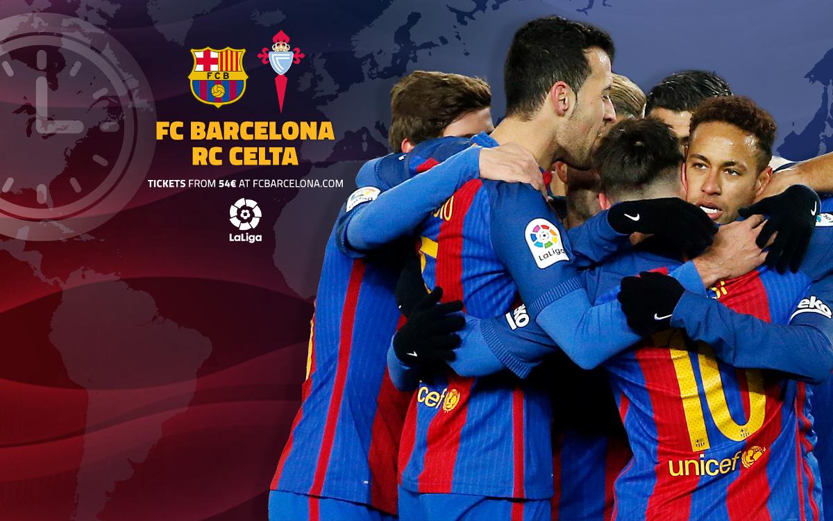 Quan i on es pot veure el FC Barcelona – Celta de Vigo