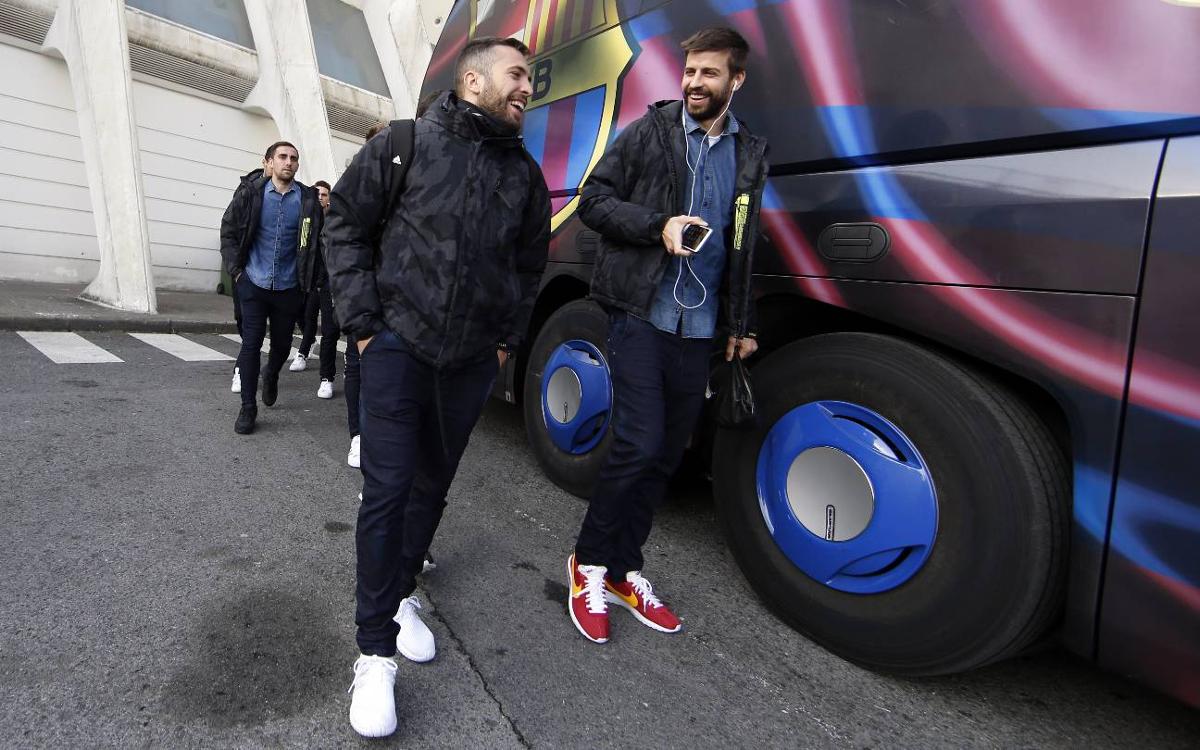 Barça are in the Basque country