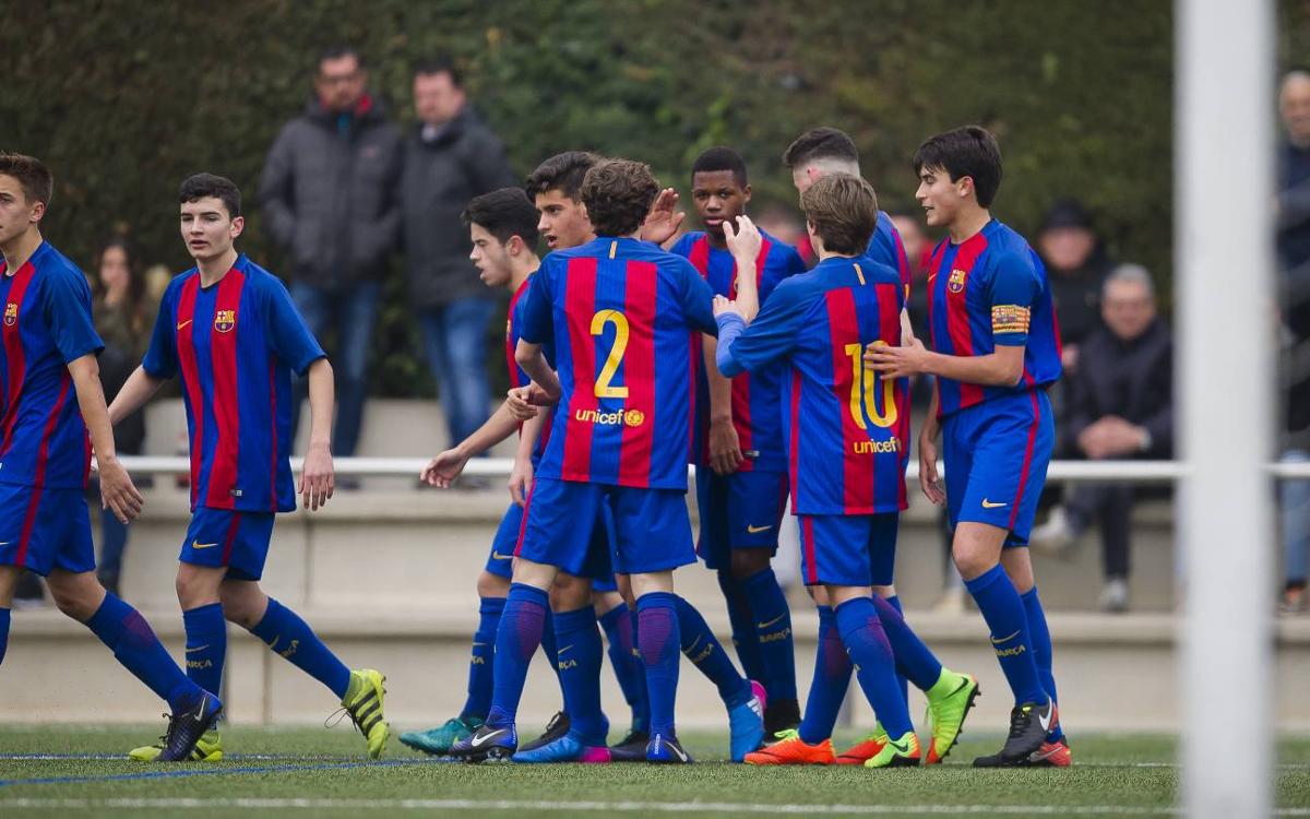 Top 5 goals of the week from the FC Barcelona Academy