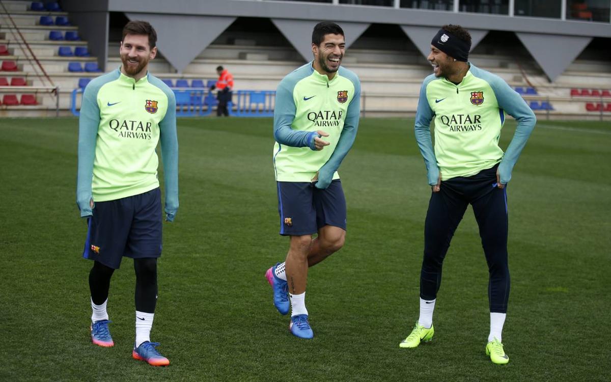 Recovery session for FC Barcelona with an eye on the Copa