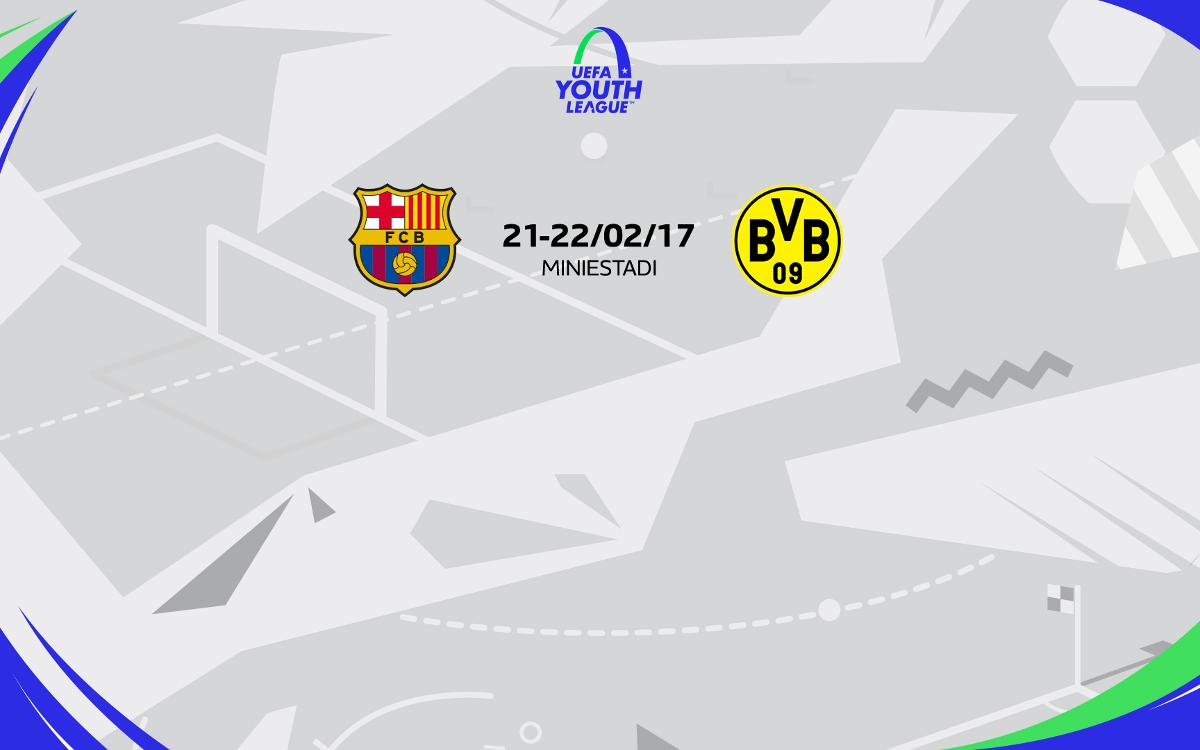 FC Barcelona U19A to face Borussia Dortmund in UEFA Youth League