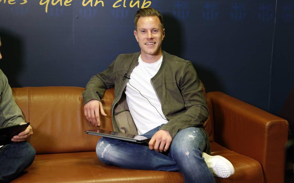 Ter Stegen: The Atlético game will be hard, but we will go for the win