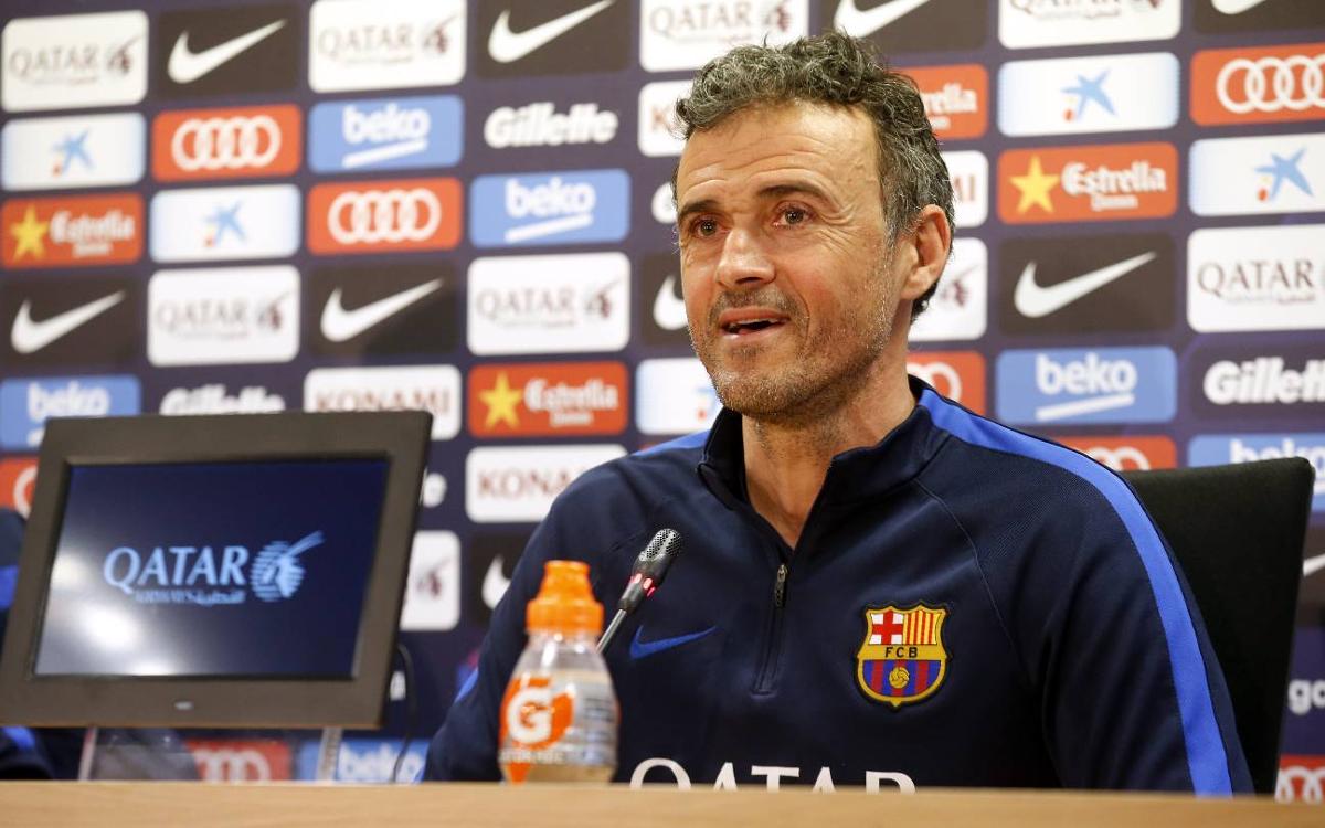 Luis Enrique: 'Alavés are one of the revelations of the season'