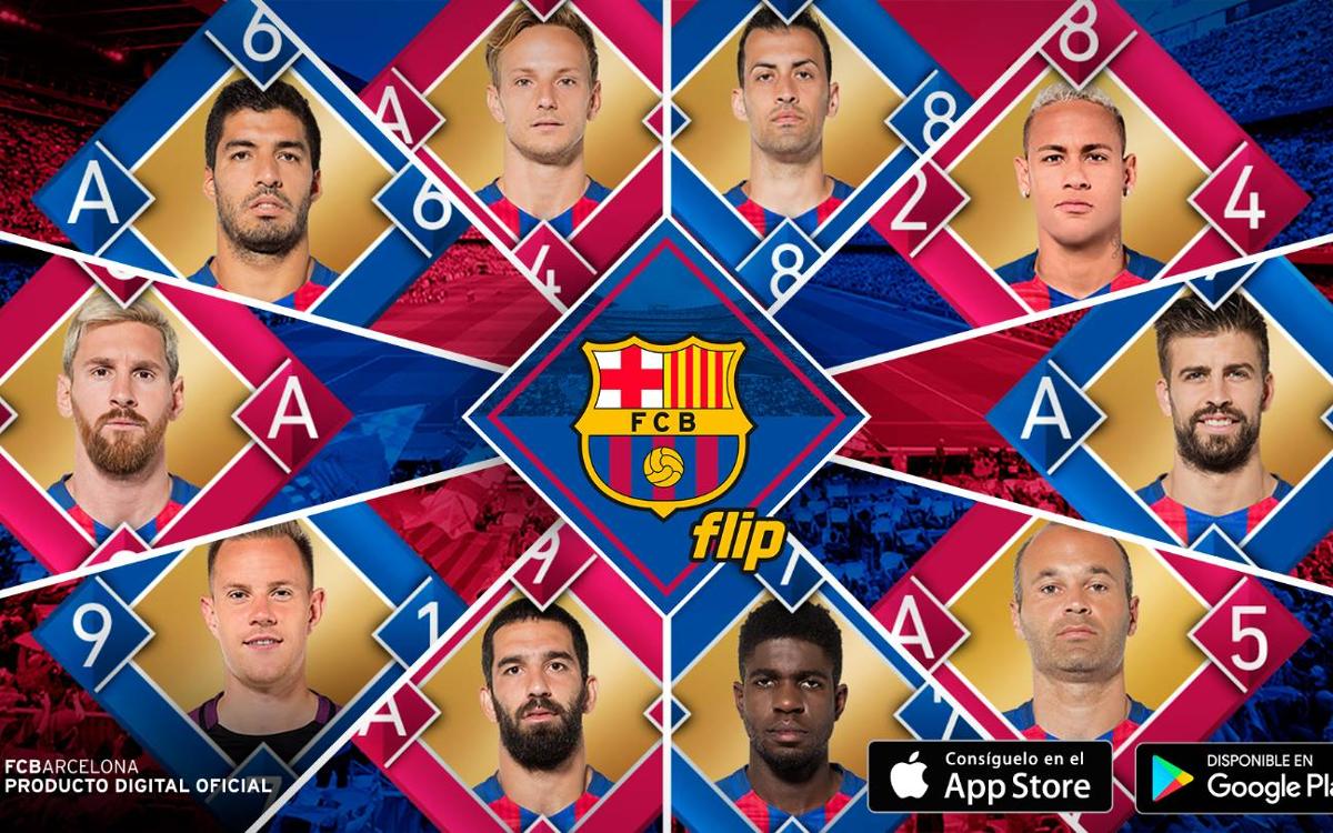 volatilidad su eterno FC Barcelona Flip, el nuevo juego de cartas virtual para los aficionados  culés