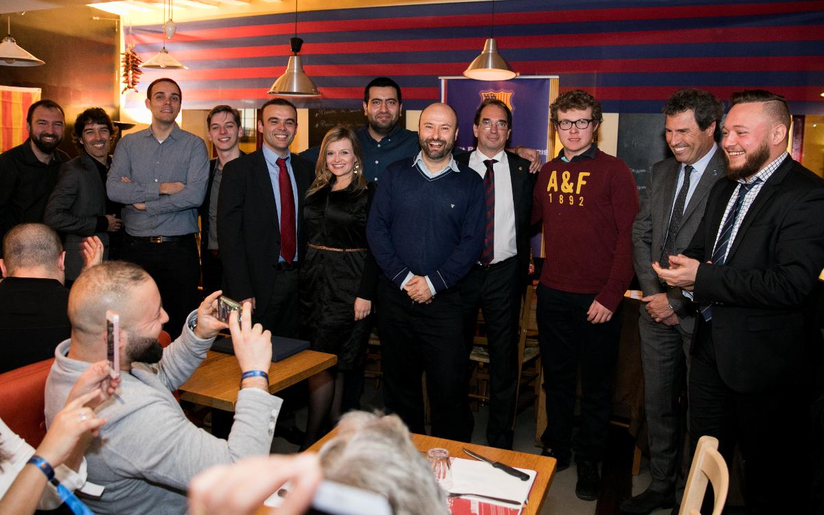Supporters Club dinner ahead of PSG-Barça