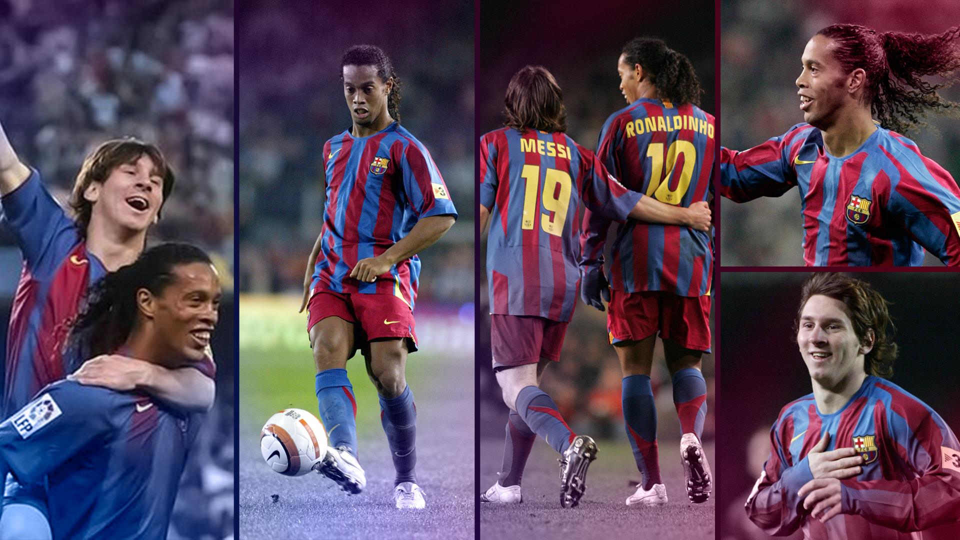 Messi and Ronaldinho, a lethal combination! 