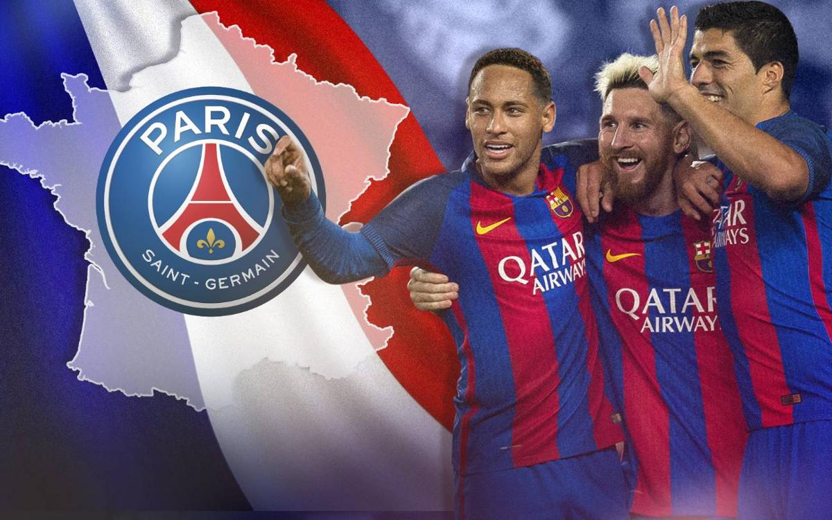 3 PACK PSG FC® Logo + Lionel Messi + Neymar Jr.