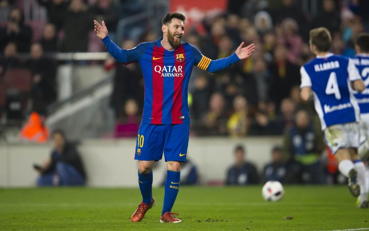 Leo Messi és a una victòria de les 400 amb el FC Barcelona