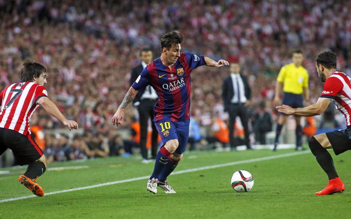Messi's goal against Athletic in the Copa del Rey final in 2015 will long be remembered