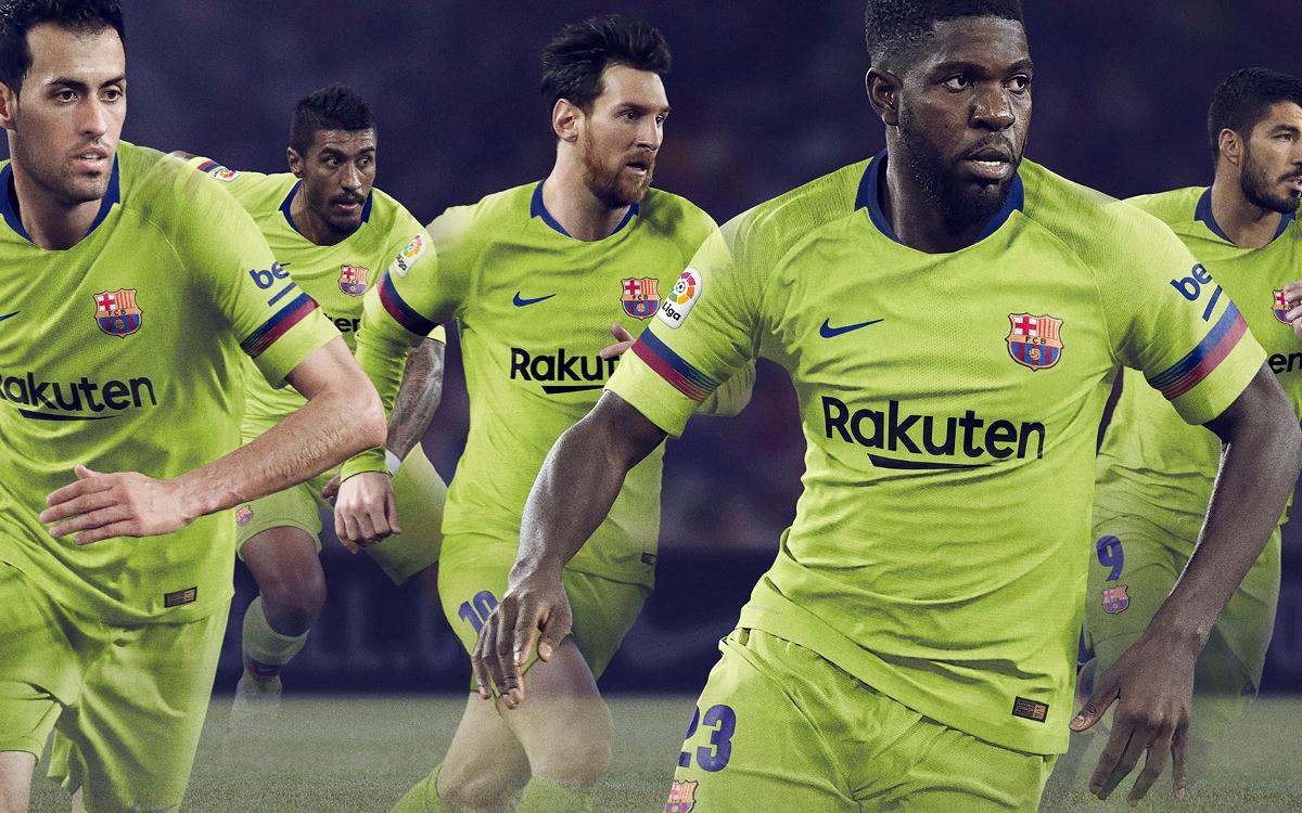 FC Barcelona to wear yellow away kit in 2018/19