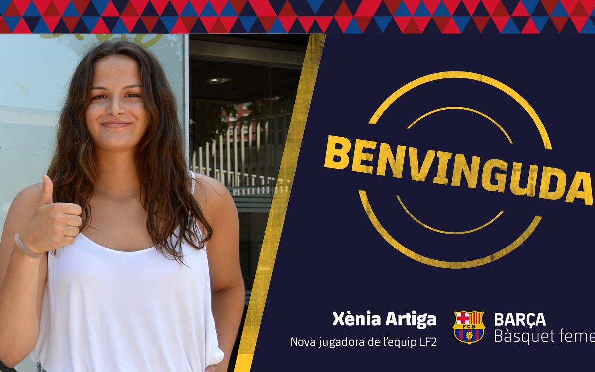 Xènia Artiga, primera incorporació del Barça CBS
