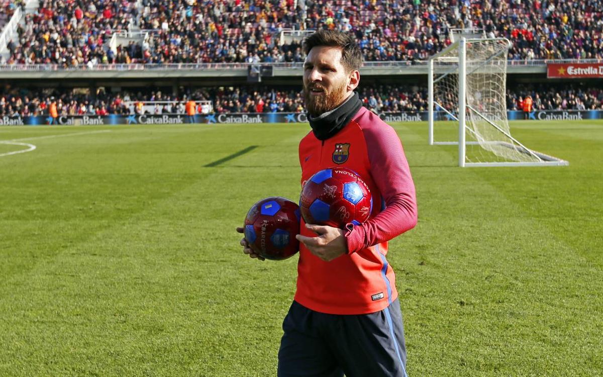 Video: The best of Leo Messi's goals in training sessions