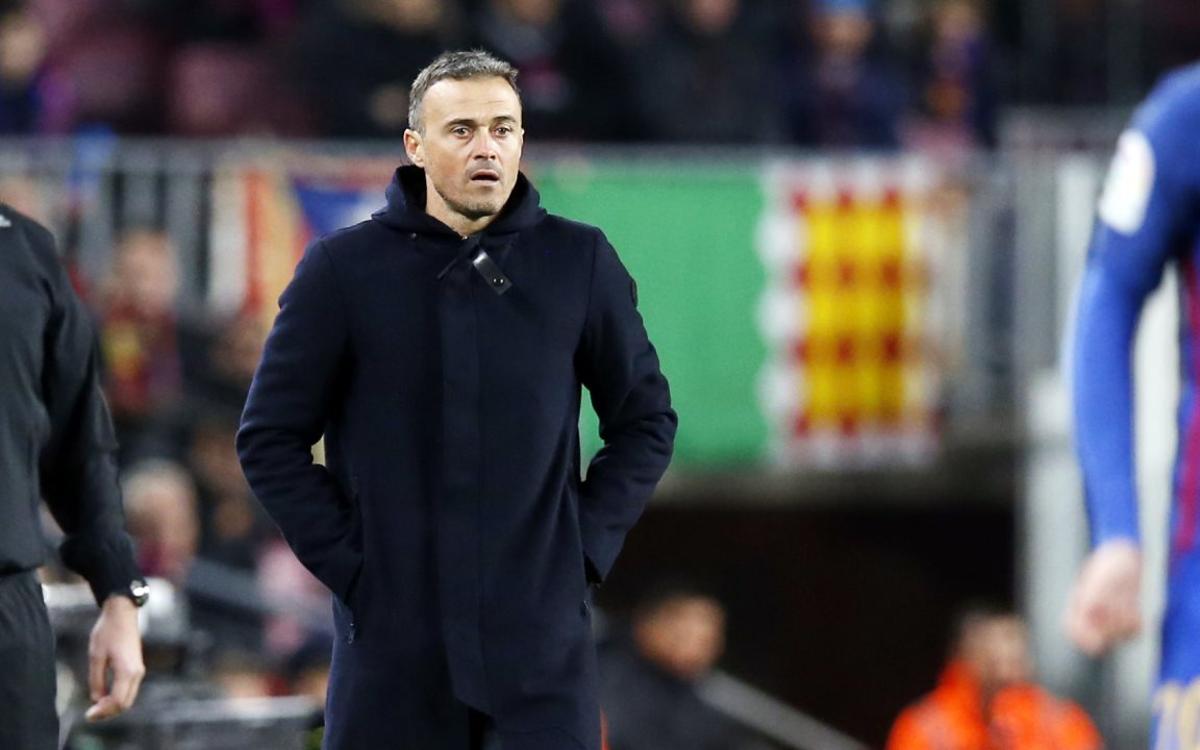 Luis Enrique: We performed at a very high level