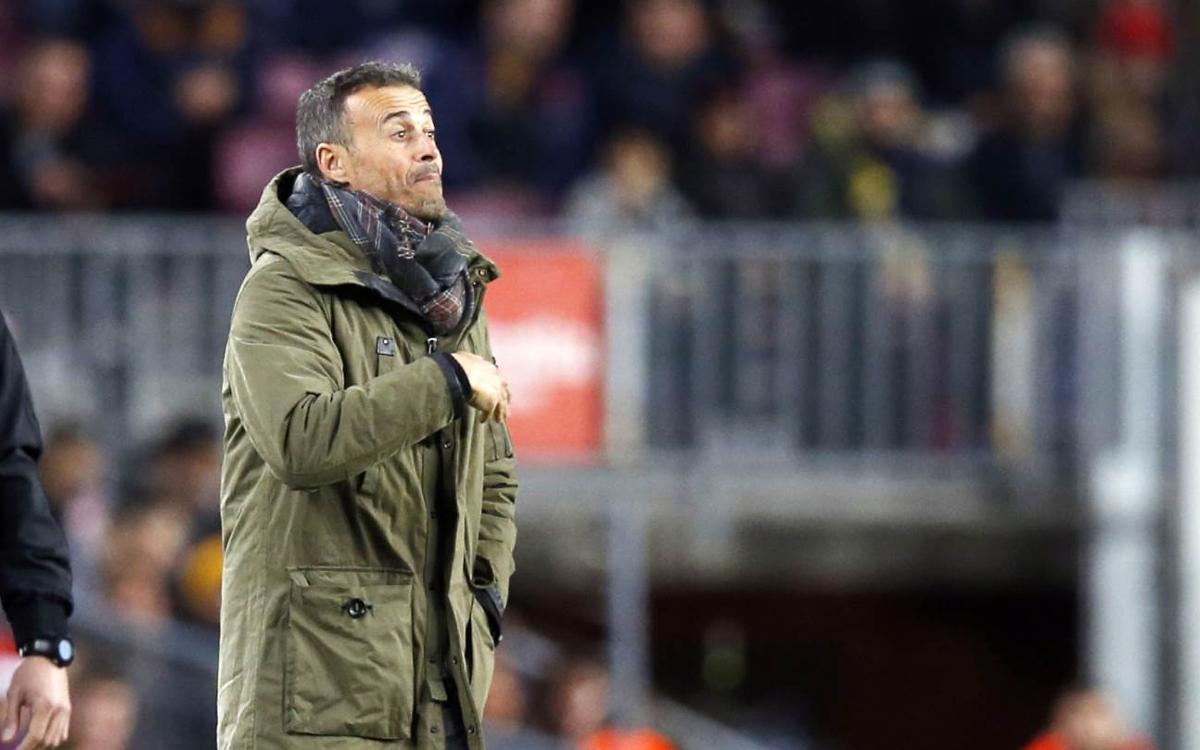 Luis Enrique: It's a match that gives many players a boost