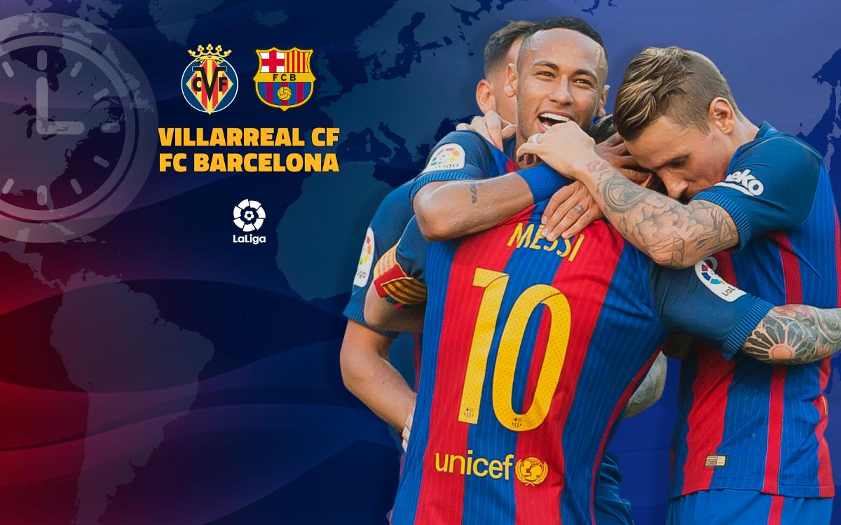 When and where to watch Villarreal v FC Barcelona