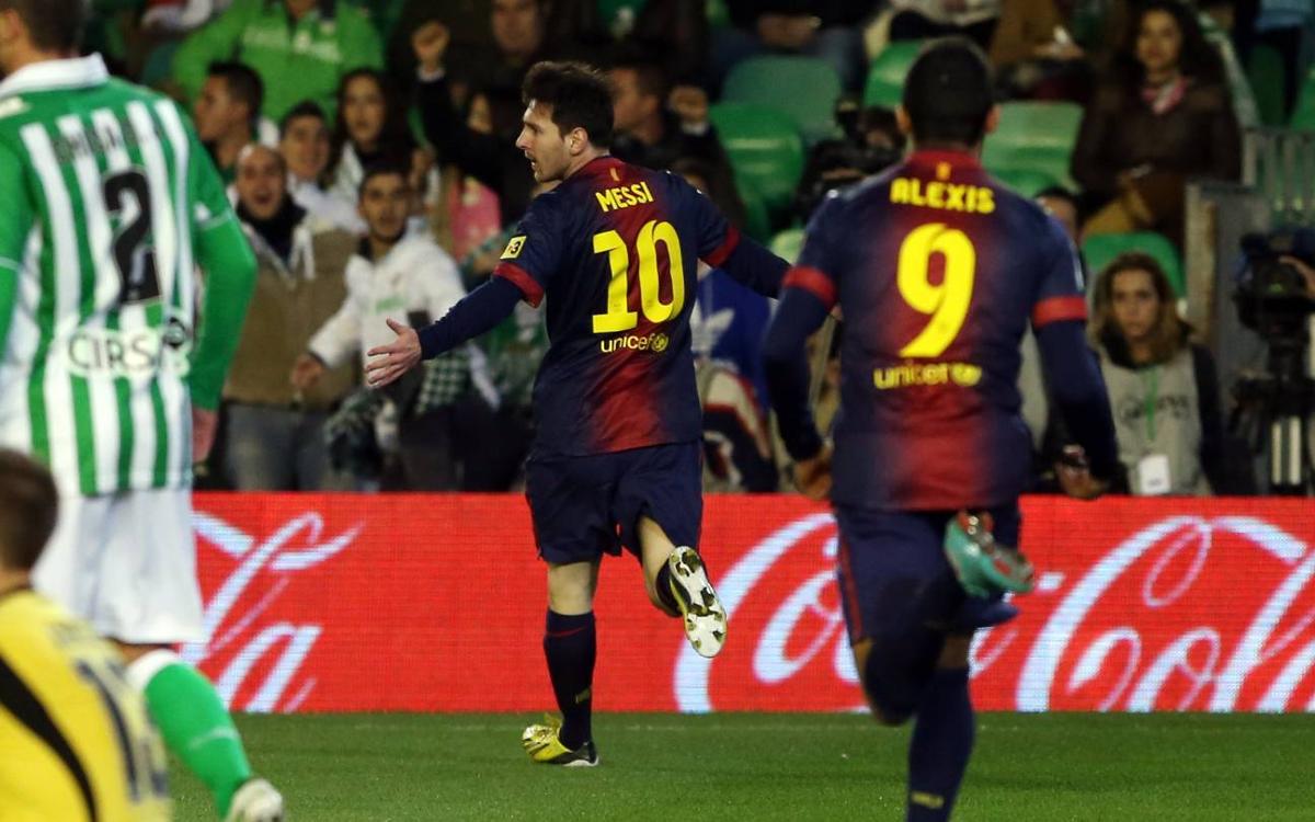 FC Barcelona's key moments against Betis at Villamarín
