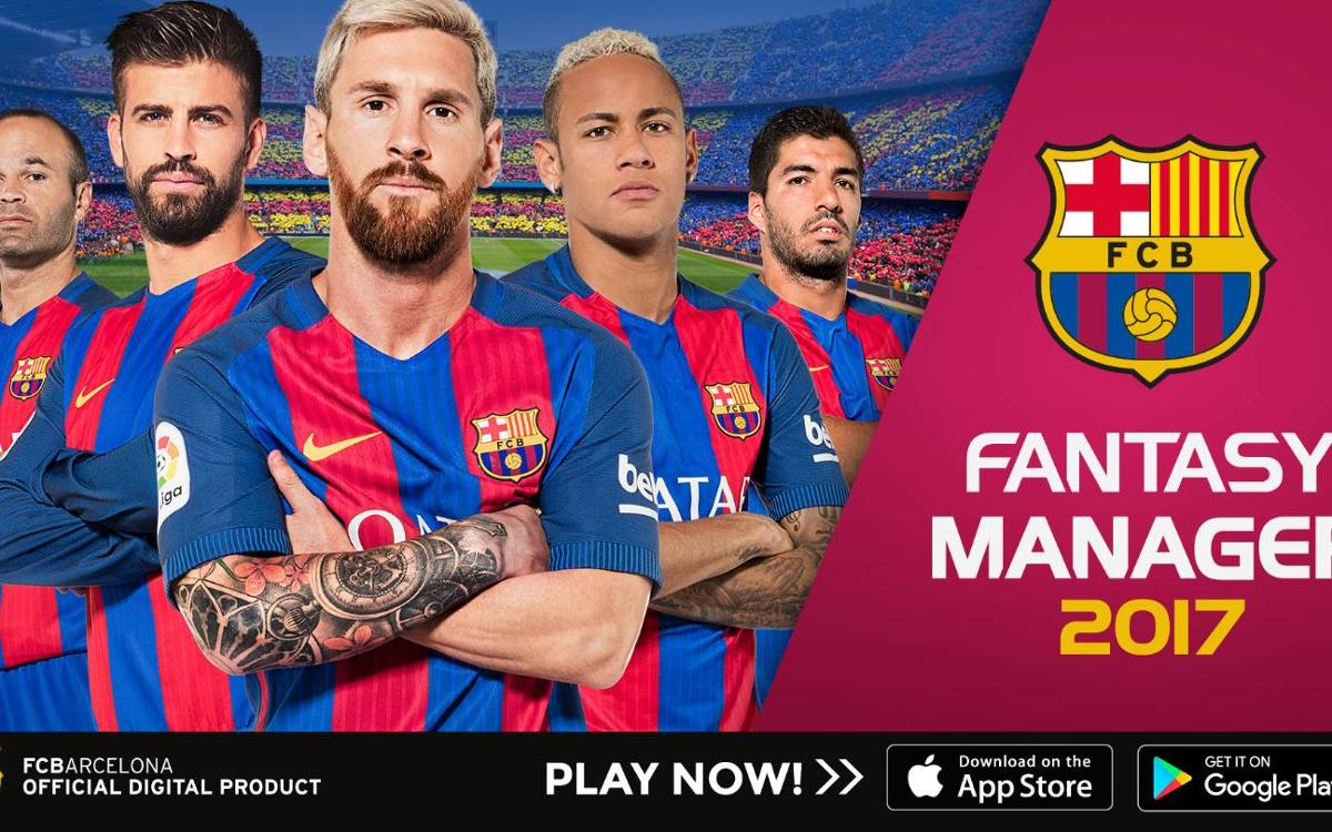 FCB Fantasy Manager, the new Barça app