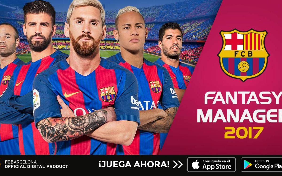 FCB Fantasy Manager, la nueva app del Barça