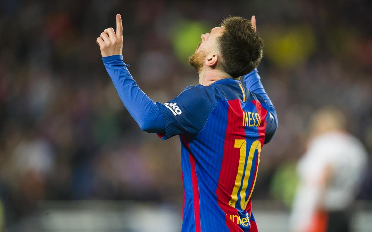 Los goles de Messi contra el Sevilla en Supercopa de España