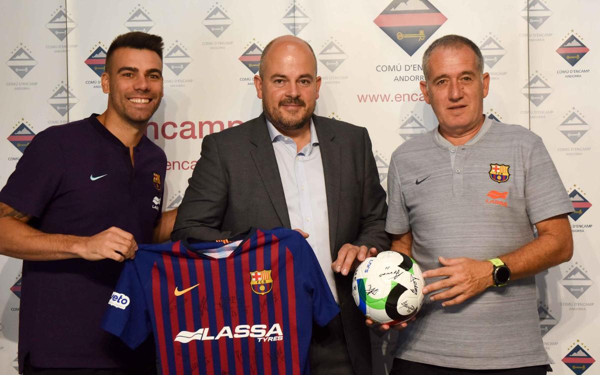 Andreu Plaza: “Esta temporada podemos dar el paso definitivo”