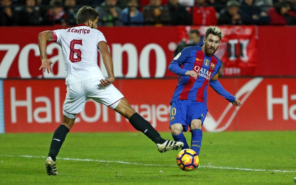Reviu l’exhibició de Leo Messi a Sevilla