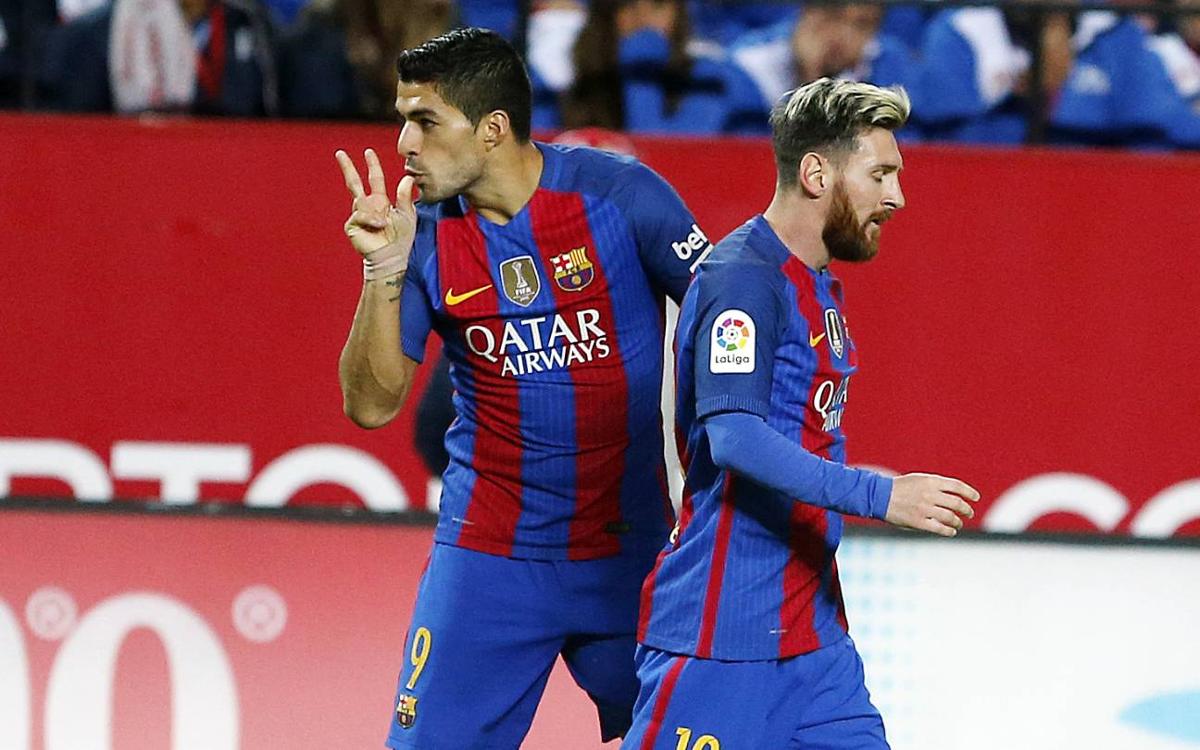 Luis Suarez: “Messi peut jouer où il veut”