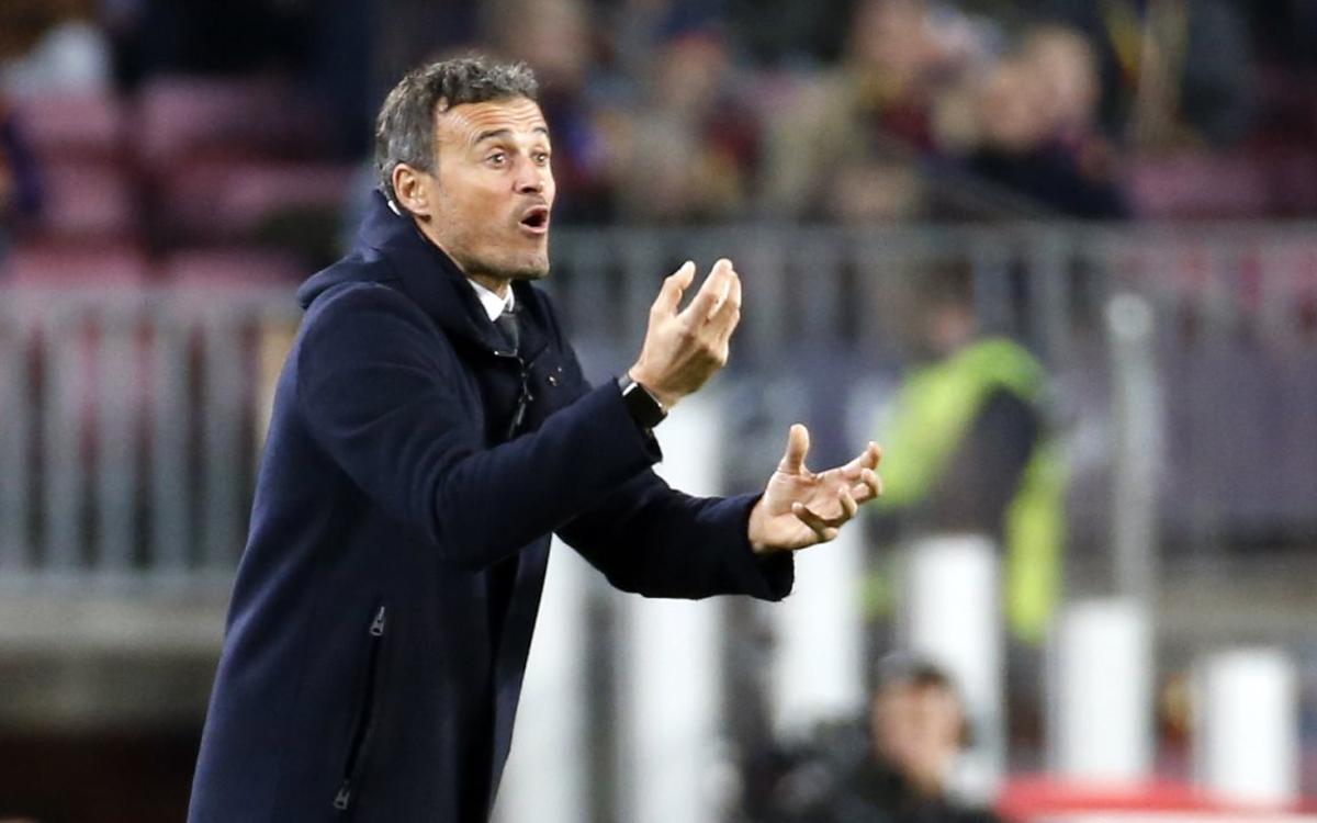 Luis Enrique: The players were quick and precise