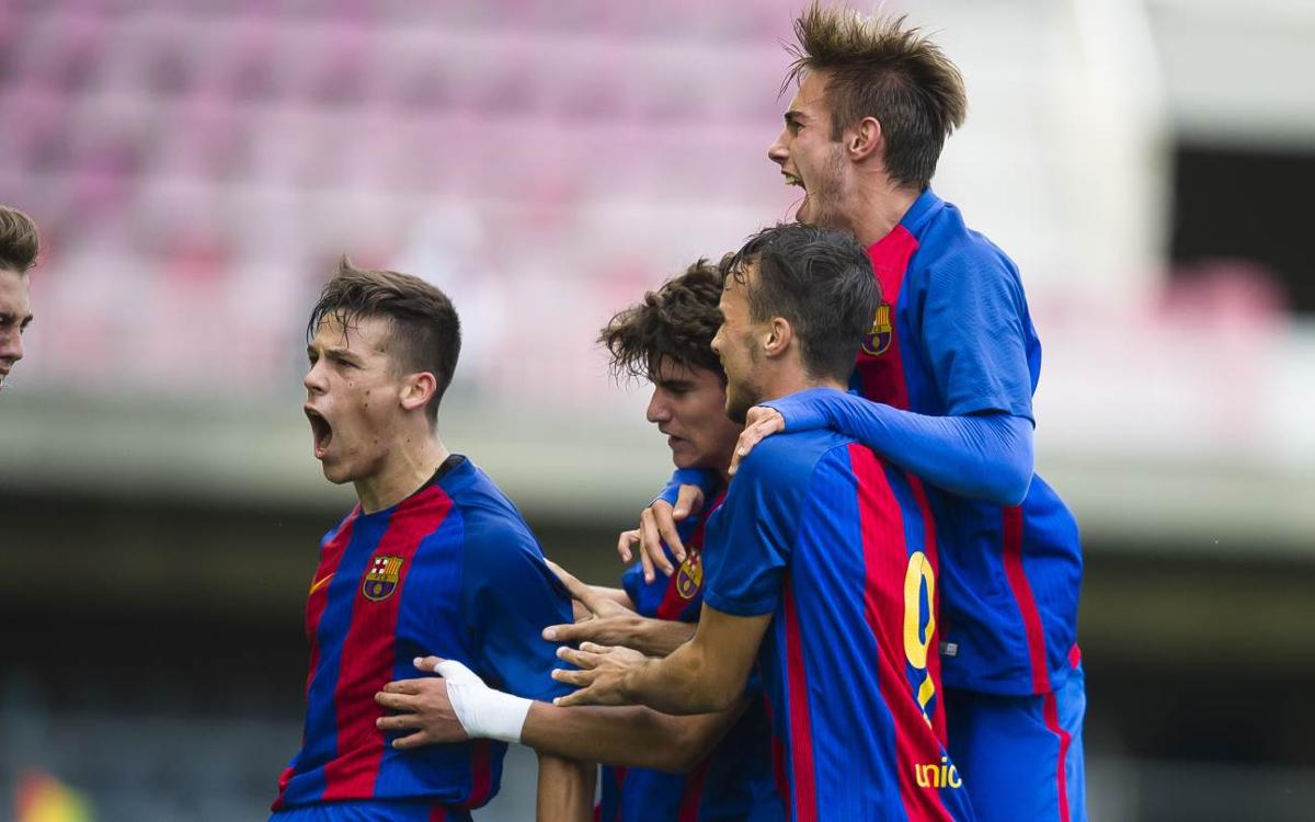UEFA Youth League: FC Barcelona on verge of last sixteen after 1-0 defeat of Manchester City