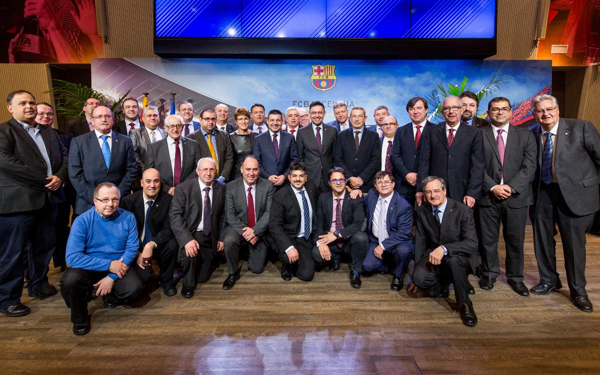 Bartomeu attended the Supporters Clubs World Confederation final plenary session of the year