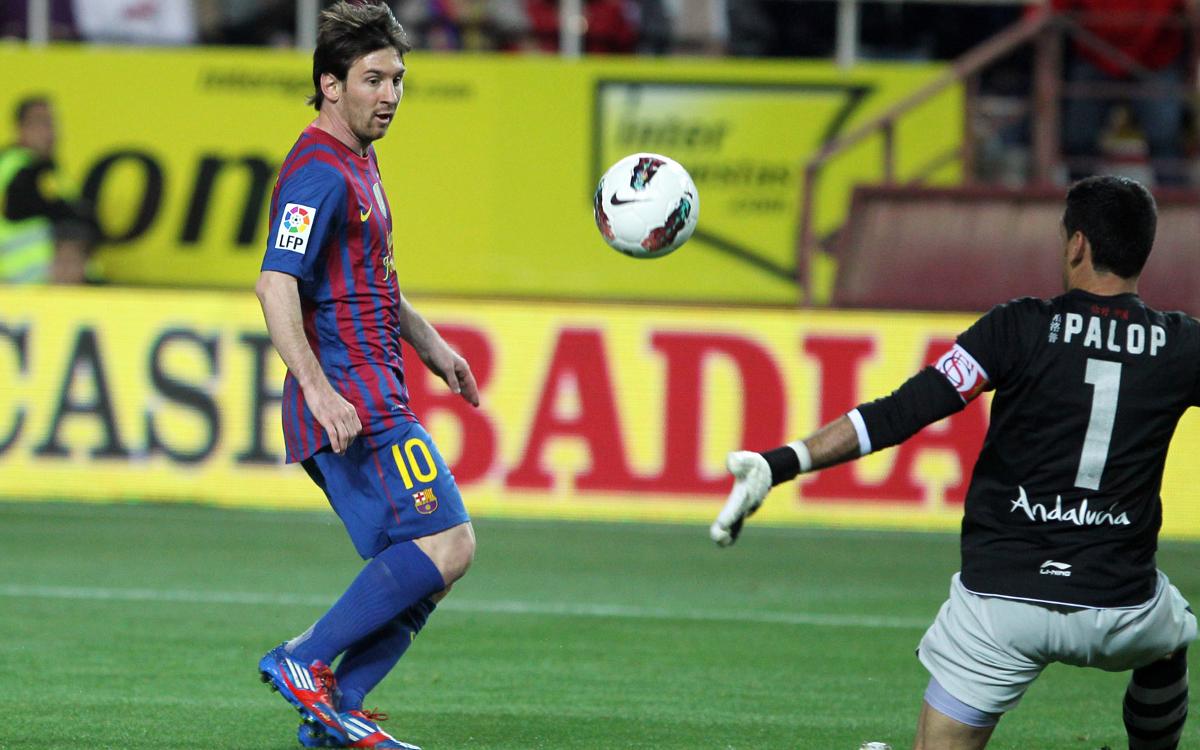 Leo Messi is the Sánchez Pizjuán specialist