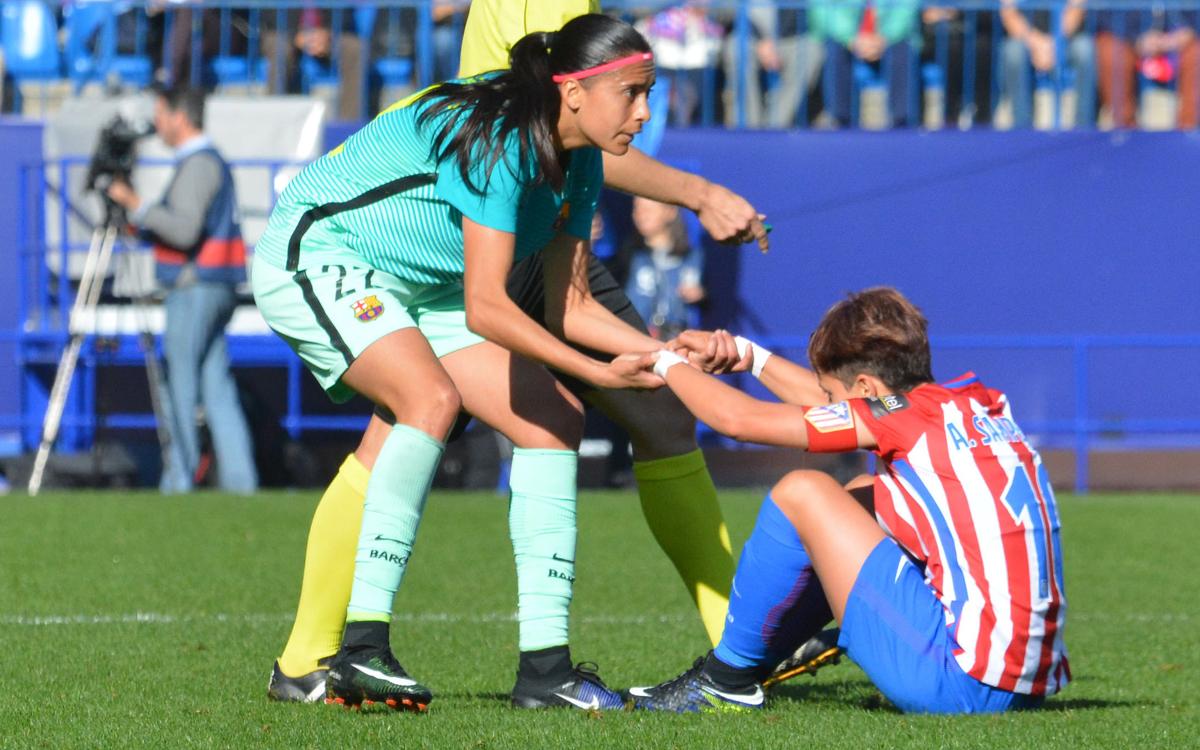 Atlético de Madrid v Barça Women: Slip up at the Calderón (2-1)