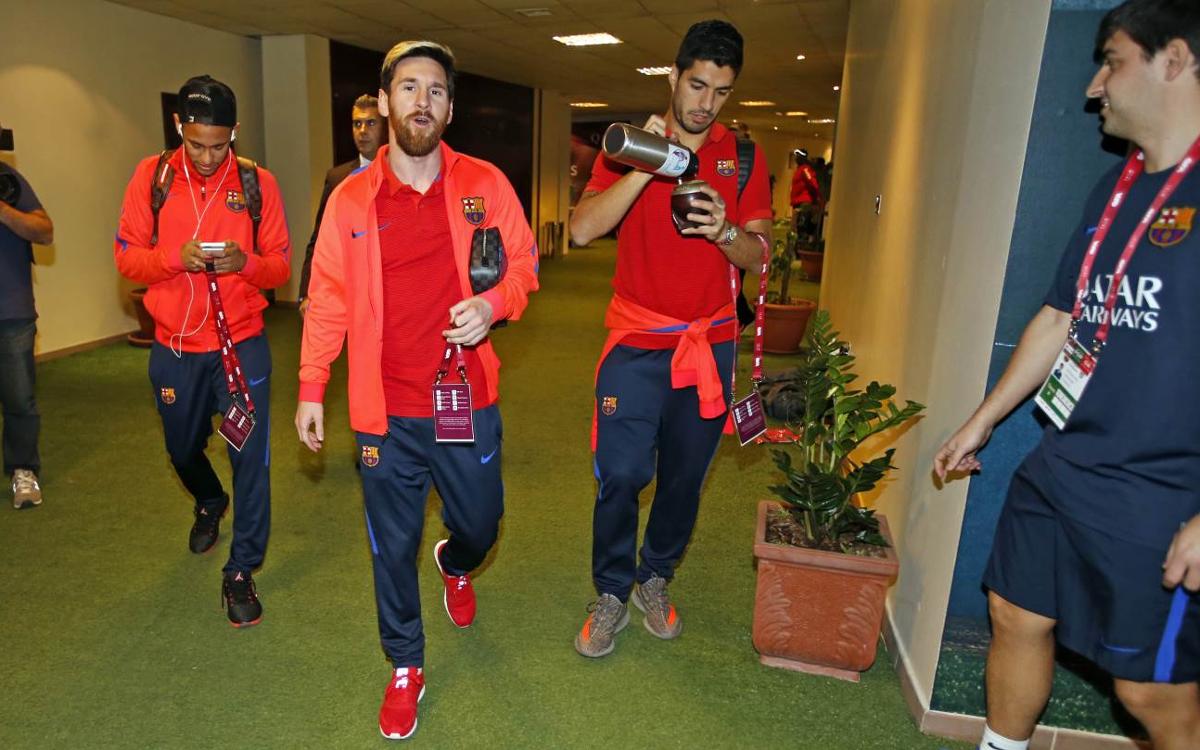 Inside view of FC Barcelona's 24 hours in Doha