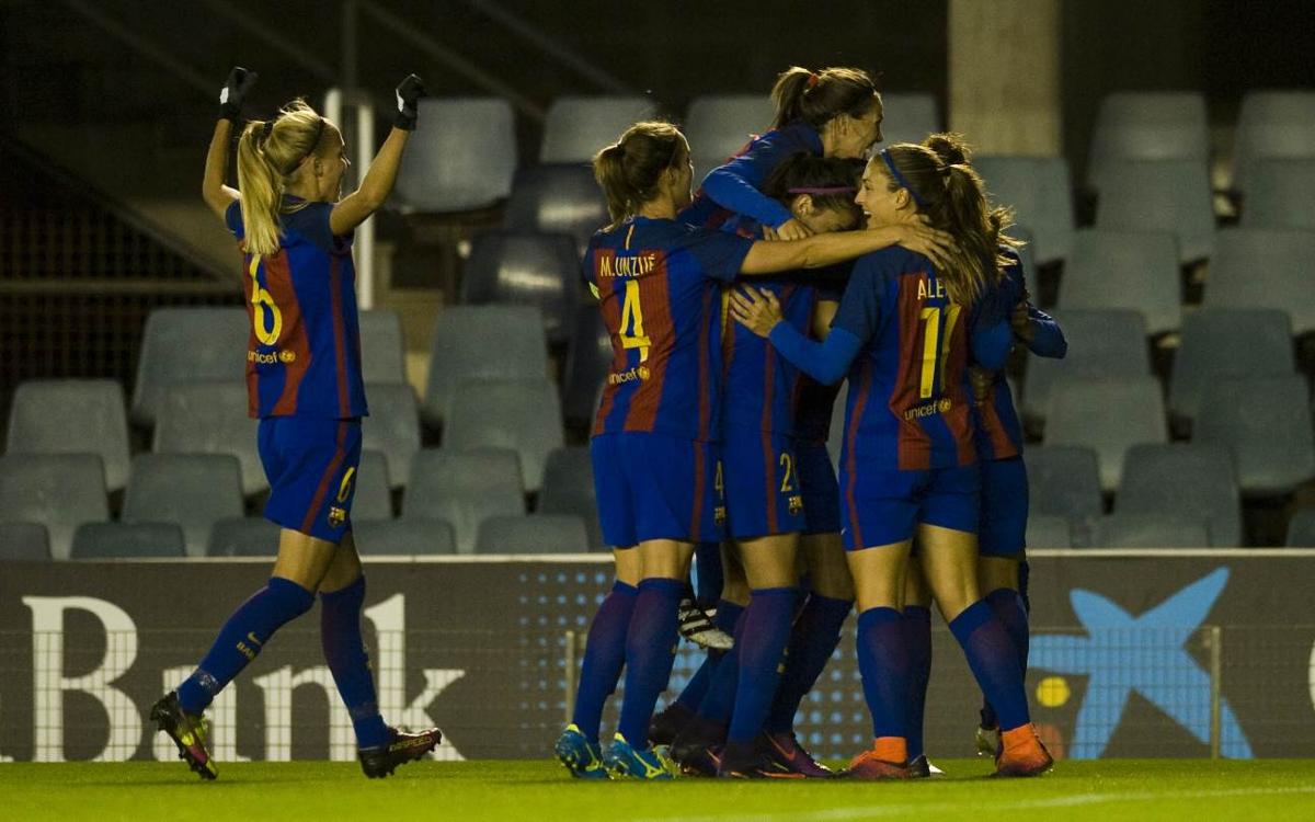 FC Barcelona Women v FC Twente: Hermoso beauty gives first leg advantage (1-0)