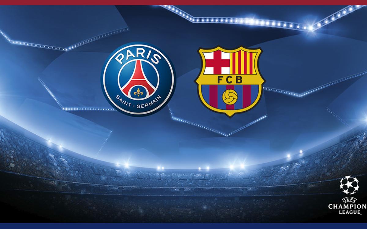 PSG to face Barça on Champions League last 16