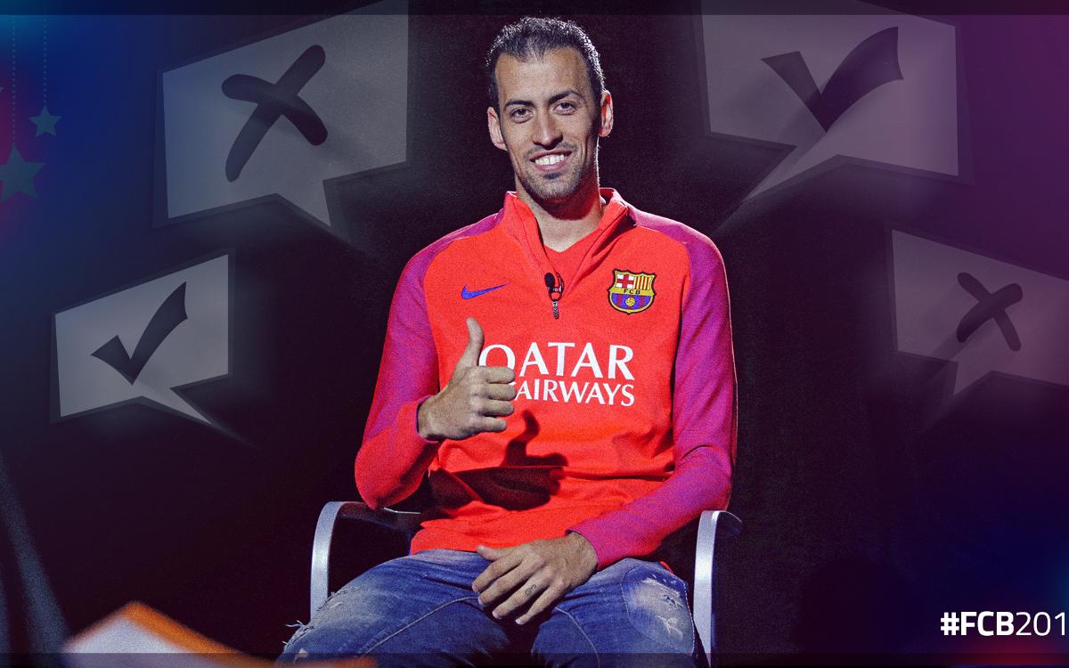 The test on Sergio Busquets' 400 matches