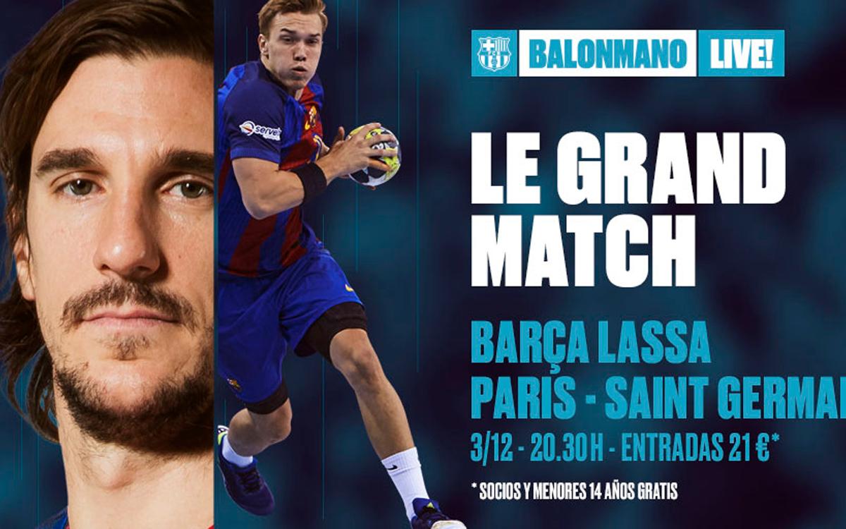 Barça-PSG: Balonmano de alto voltaje en el Palau Blaugrana