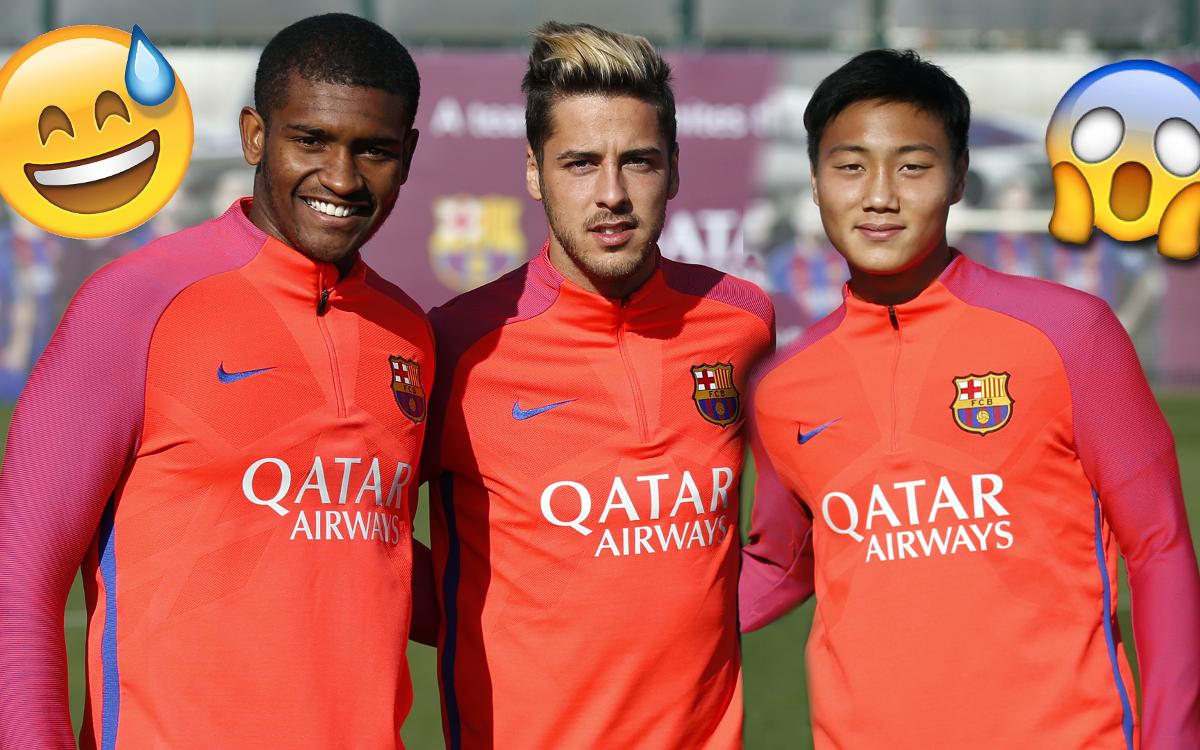 Marlon, Abeledo et Paik, victimes du 'toro' du FC Barcelone