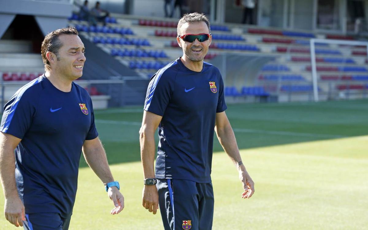 Luis Enrique playing it close to the vest against his friend and former club
