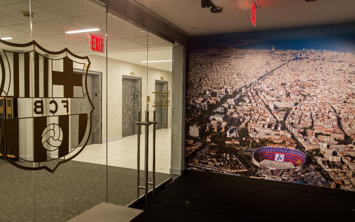 FC Barcelona's office in the United States
