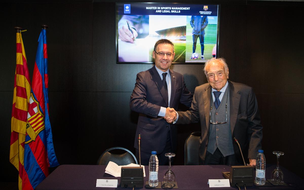 FCB Universitas and ISDE promote a master's degree in sports law