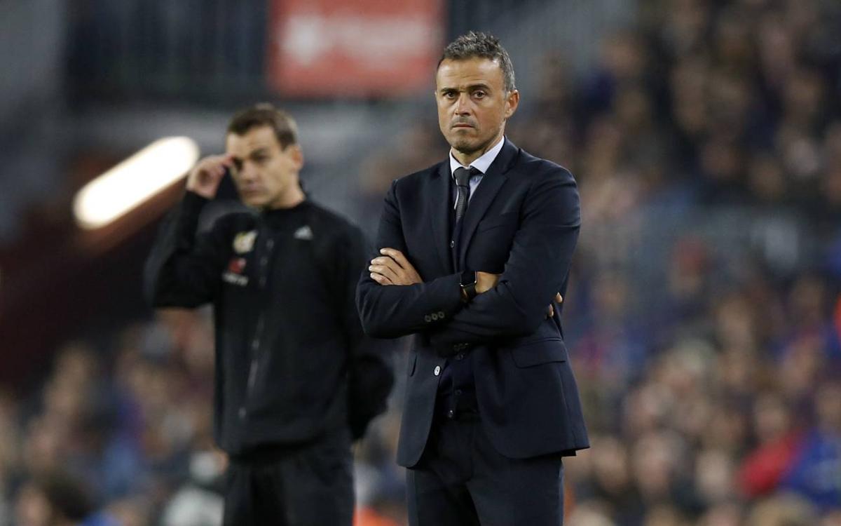 Luis Enrique: I was pleased with the attitude of my players