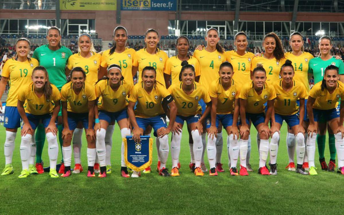 Brasil, con Andressa, empata en Francia (1-1)