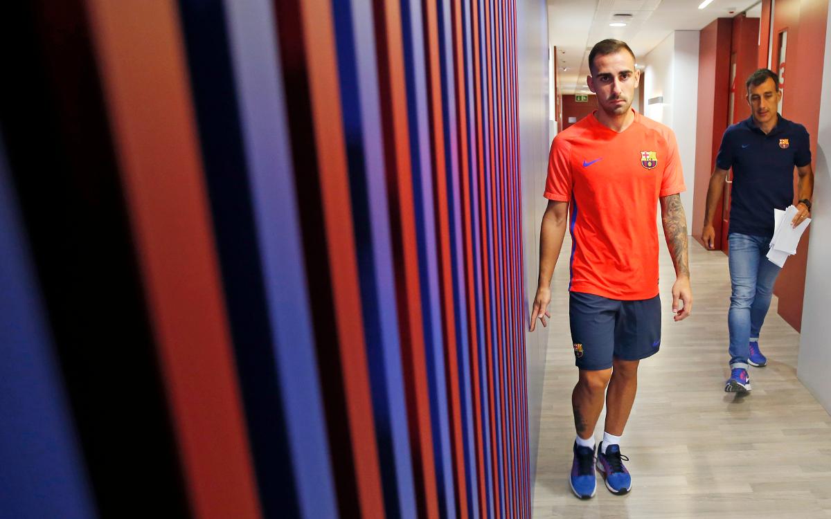 The official presentation of Paco Alcácer